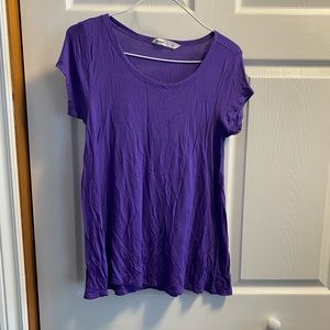 Purple shirt